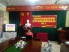 Cô Nguyễn Thị Bích Liên - Phó hiệu trưởng nhà trường phát biểu khai mạc tuần lễ học tập suốt đời năm 2021